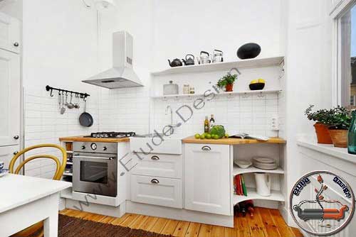 مدل آشپزخانه کوچک مدرن